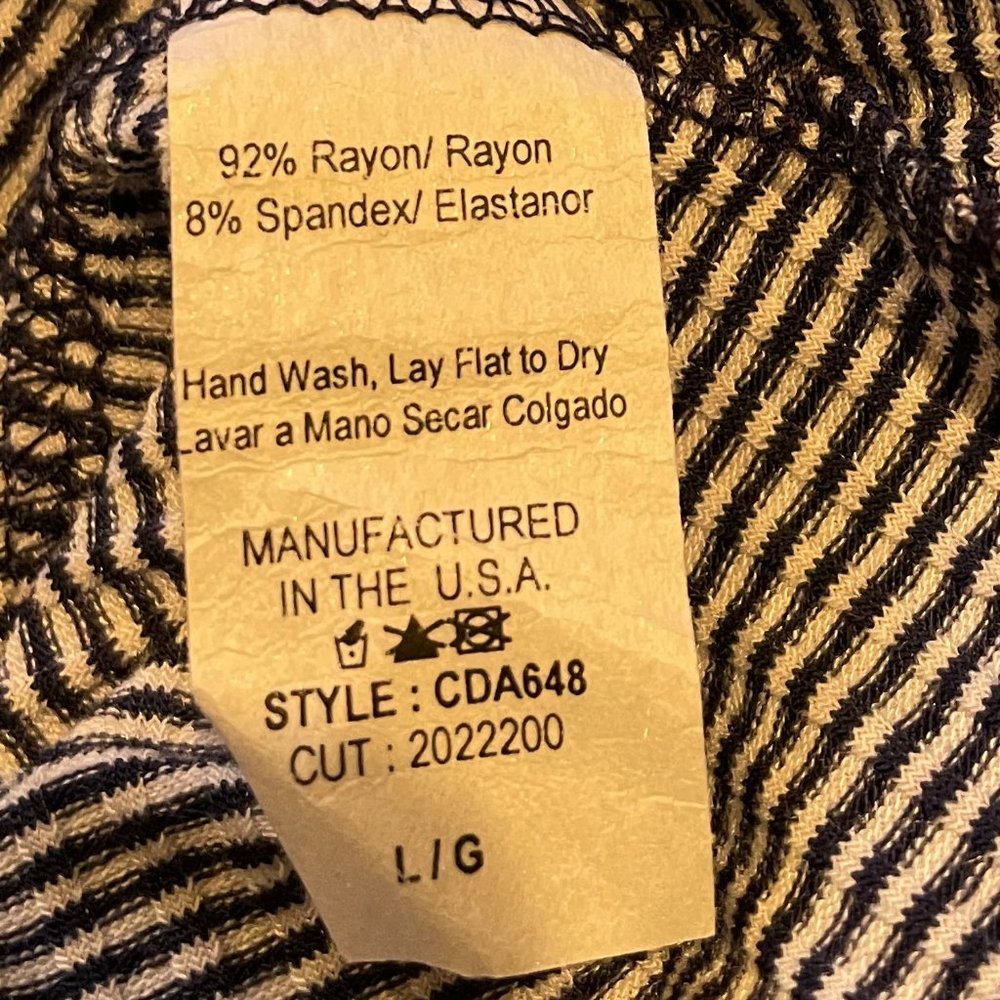 ✅Gorgeous Blue & White Striped Dress - Picture 6 of 9